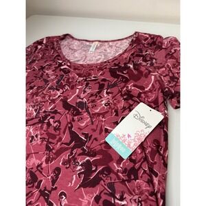 Disney LuLaRoe The Incredibles AOP Classic T-Shirt Size Small New With Tags